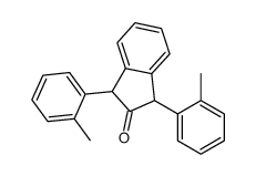1,3-bis(2-methylphenyl)-1,3-dihydroinden-2-one Structure