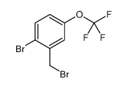 2-BROMO-5-(TRIFLUOROMETHOXY)BENZYL BROMIDE structure