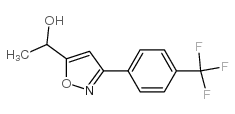 5(1-羟基)-3(4-三氟甲基苯基)-异噁唑结构式