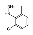 2-氯-6-甲基苯肼结构式
