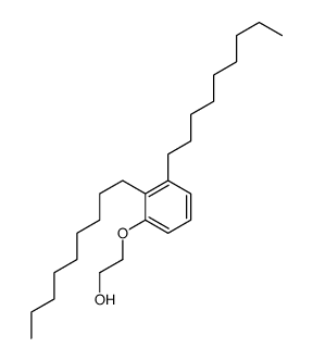 Alpha-(二壬基苯基)-ω-羟基聚(氧-1,2,-亚乙基)结构式
