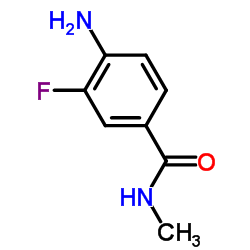 4-Amino-3-fluoro-N-methylbenzamide Structure
