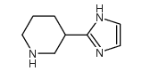 3-(1H-IMIDAZOLE-2-YL)PIPERIDINE structure