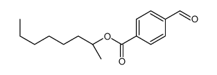 [(2R)-octan-2-yl] 4-formylbenzoate结构式