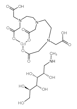 钆喷酸单葡甲胺结构式