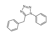 5-benzyl-1-phenyltetrazole Structure