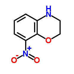 8-硝基-3,4-二氢-2H-苯并[1,4]噁嗪盐酸盐结构式