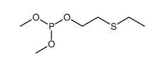 phosphorous acid-(2-ethylsulfanyl-ethyl ester)-dimethyl ester结构式