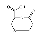 7a-Methyl-5-oxohexahydropyrrolo[2,1-b][1,3]thiazole-3-carboxylic acid Structure