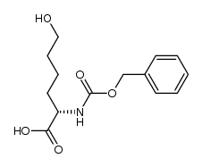 2(S)-2-(benzyloxycarbonylamino)-6-hydroxyhexanoic acid Structure