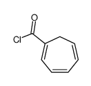 1,3,5-Cycloheptatriene-1-carbonyl chloride (9CI)结构式