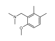 Dimethyl-[6-methoxy-2.3-dimethyl-benzyl]-amin Structure