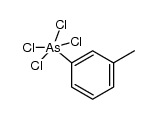 tetrachloro-m-tolyl-arsorane Structure