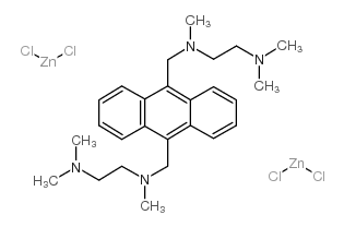 9,10-双(TMEDA)蒽双氯化锌配合物结构式