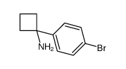 1-(4-BROMOPHENYL)CYCLOBUTANAMINE Structure