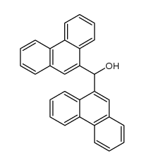 Bis(phenanthren-9-yl)methanol Structure