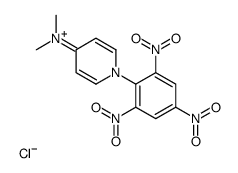 N,N-dimethyl-1-(2,4,6-trinitrophenyl)pyridin-1-ium-4-amine,chloride Structure