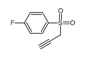 1-fluoro-4-prop-2-ynylsulfonylbenzene结构式