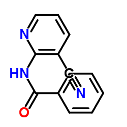 N-(3-cyano-2-pyridyl)benzamide结构式