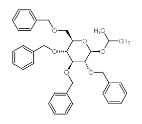 2,3,4,6-四-O-苯甲基-β-D-异丙基吡喃葡萄糖苷图片