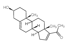 16-Dehydropregnenolone Structure