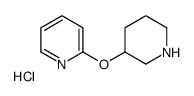 2-(Piperidin-3-yloxy)-pyridine hydrochloride Structure