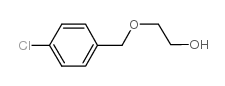 2-[(4-CHLOROBENZYL)OXY]-1-ETHANOL structure