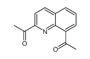 1-(8-Acetyl-quinolin-2-yl)-ethanone结构式