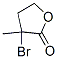 (+/-)-alpha-bromo-alpha-methyl-gamma-butyrolactone Structure
