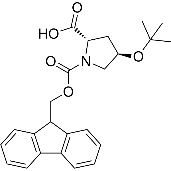Fmoc-4-叔丁氧基-L-脯氨酸图片