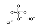 Chromium sulfate,basic,solid structure
