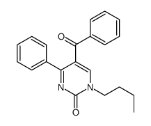 5-benzoyl-1-butyl-4-phenylpyrimidin-2-one Structure