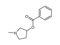 苯甲酸(1-甲基-3-吡咯烷基)酯图片
