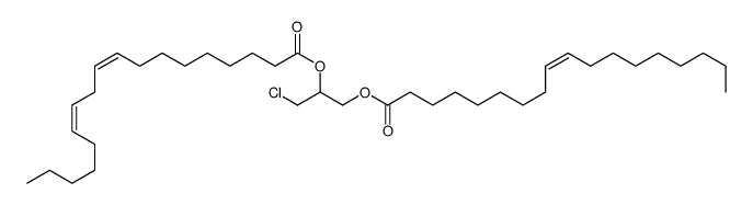 rac 1-油酰基-2-亚油酰基-3-氯丙二醇-d5结构式