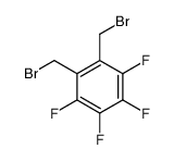 1,2-Bis(bromomethyl)-3,4,5,6-tetrafluorobenzene结构式