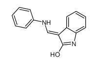 3-(anilinomethylidene)-1H-indol-2-one Structure