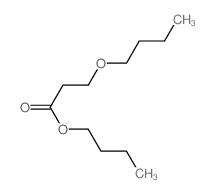 3-丁氧基丙酸丁酯结构式