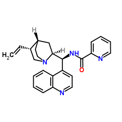 N-[(8α,9S)-Cinchonan-9-yl]-2-pyridinecarboxamide Structure