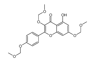山奈酚三-O-甲氧基甲基醚结构式