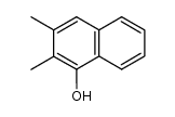 2,3-dimethylnaphthalen-1-ol结构式