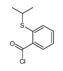 Benzoyl chloride, 2-[(1-methylethyl)thio]- (9CI)结构式