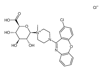 洛沙平N-葡萄糖醛酸氯化物结构式