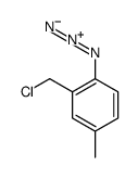 1-azido-2-(chloromethyl)-4-methylbenzene Structure