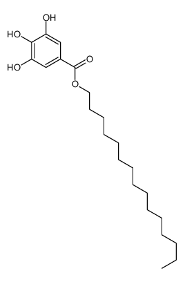 pentadecyl 3,4,5-trihydroxybenzoate结构式