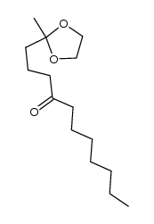 1-(2-methyl-1,3-dioxolan-2-yl)undecan-4-one Structure
