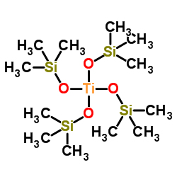 Titanium(4+) tetrakis(trimethylsilanolate) Structure