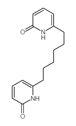 2(1H)-Pyridone,6,6'-hexamethylenedi- (8CI) Structure