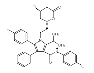 P-羟基阿伐他汀内酯结构式