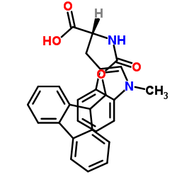 N-芴甲氧羰基-1-甲基-D-色氨酸结构式