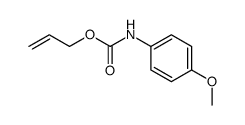 allyl N-(p-methoxyphenyl)-carbamate结构式